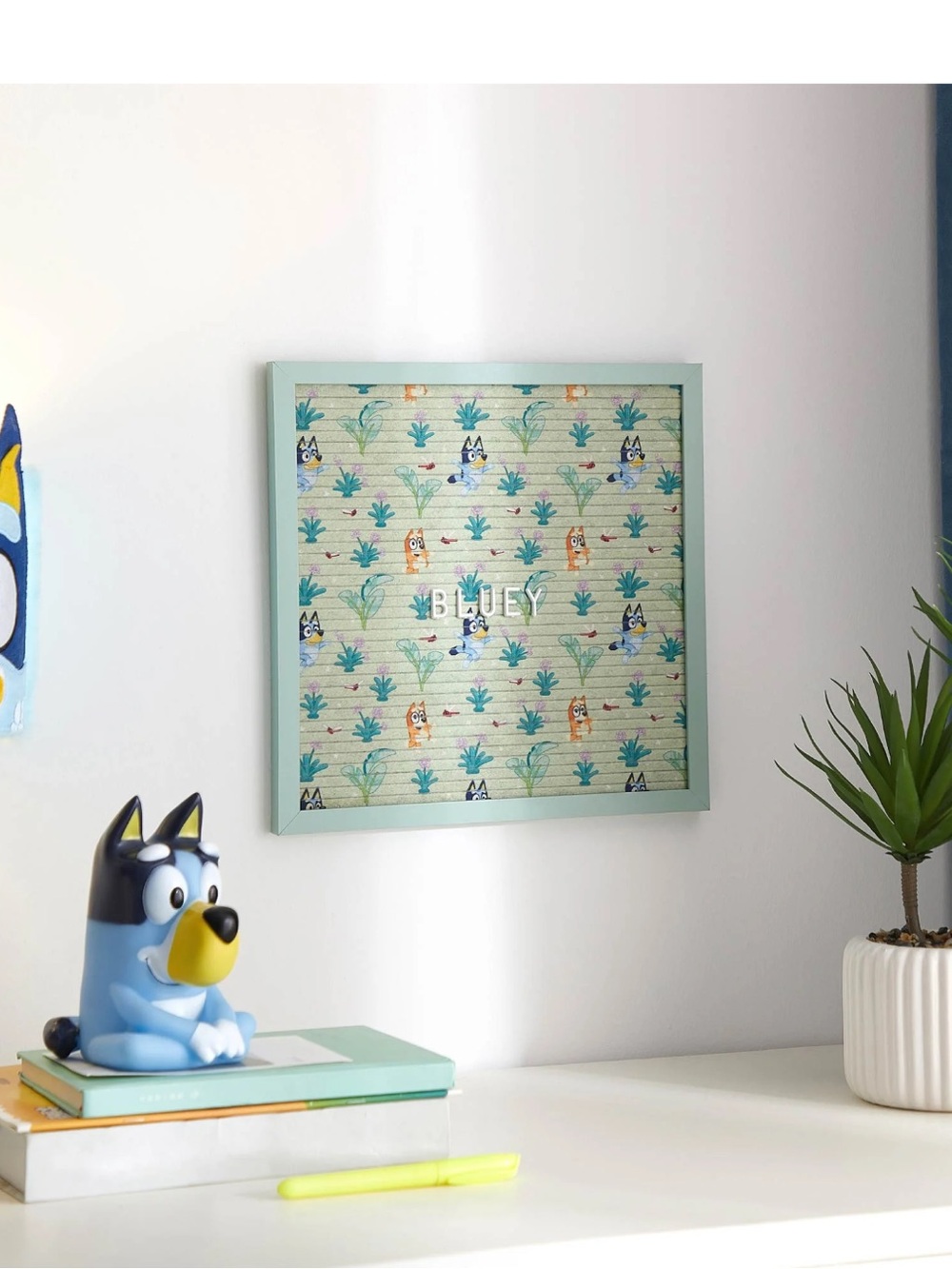 New Bluey & Bingo Letter Board, 12" x 12"